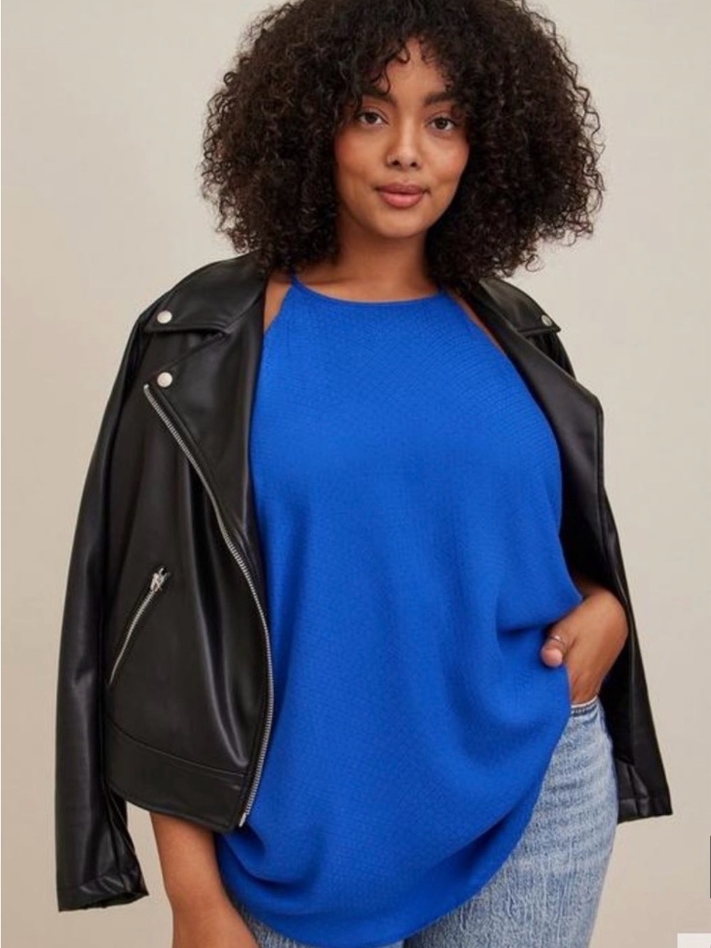 nwt torrid cobalt blue sleeveless camisole tank 2x